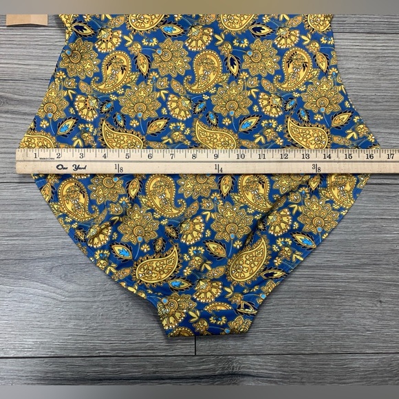 Boden capri cup-size swimsuit harvest gold bathing suit Sz 36B‎ NWT - Picture 14 of 15